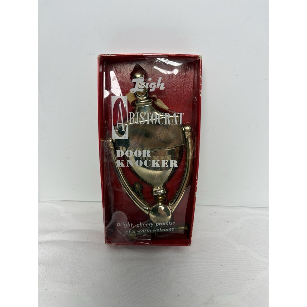 Aristocrat Brass Door Knocker Vintage